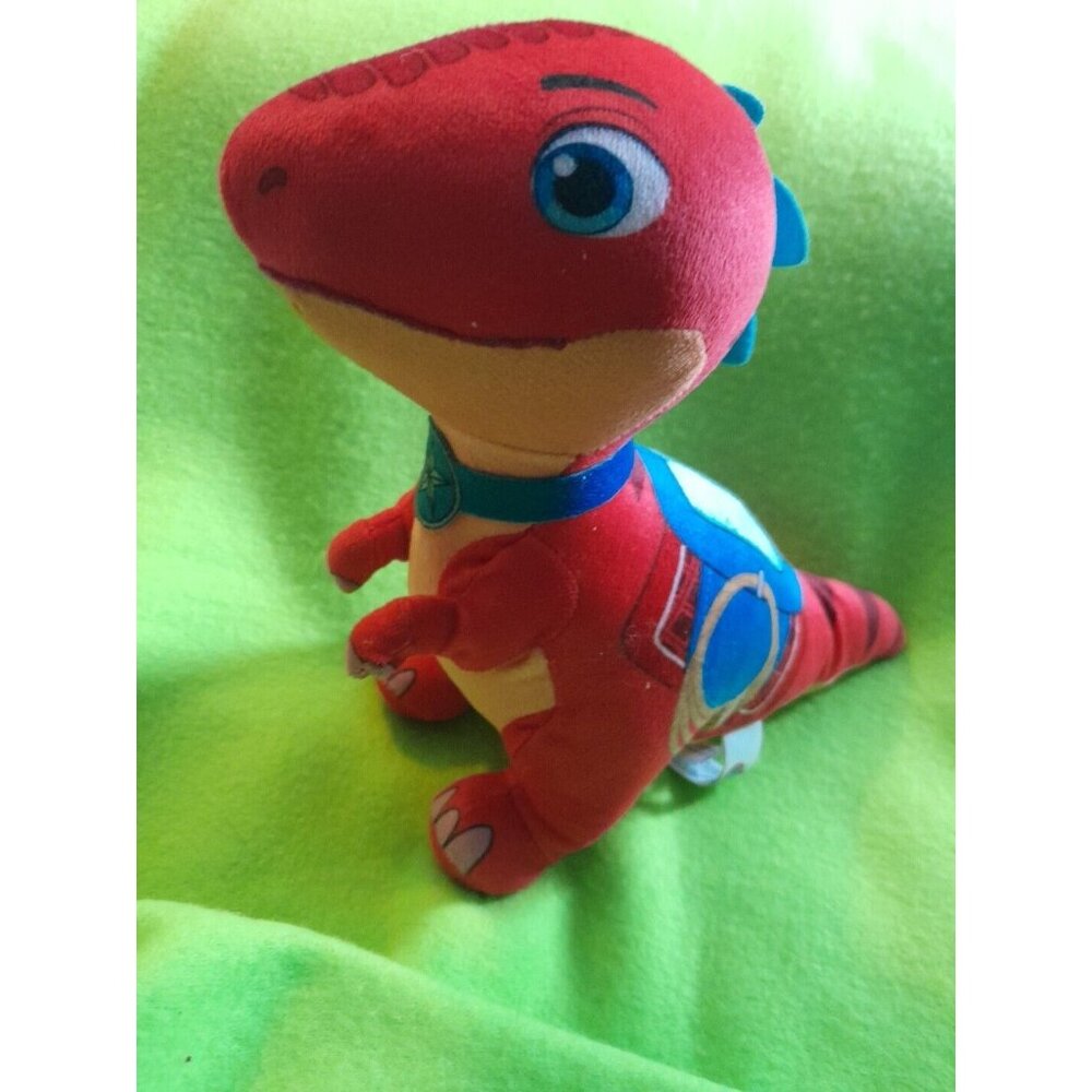Dino Ranch Blutz The Red Rancher 7" Plush Nice Preowned Condition